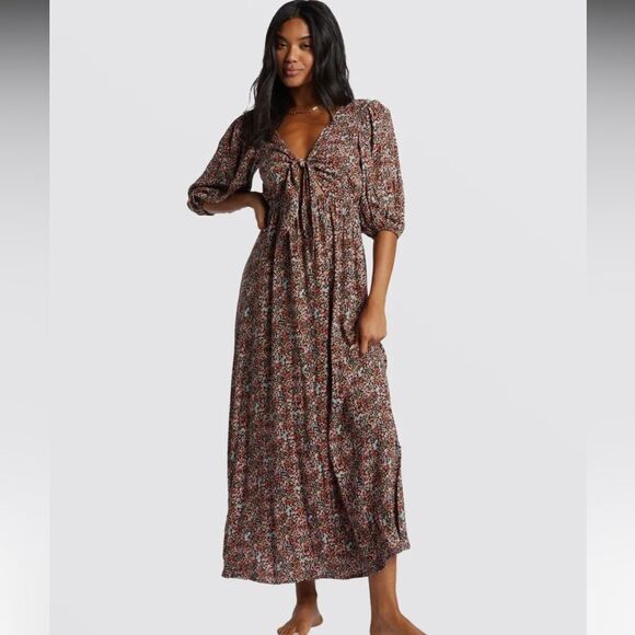Billabong Night Fall Maxi Dress - Picture 6 of 9